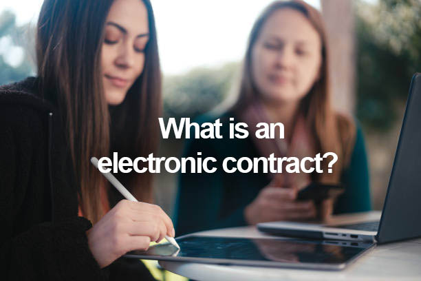 electronic contract